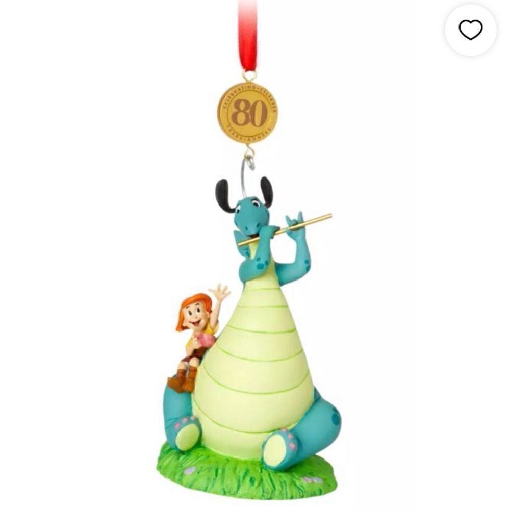 Disney The Reluctant Dragon Sketchbook Ornament 80th Anniversary NWT